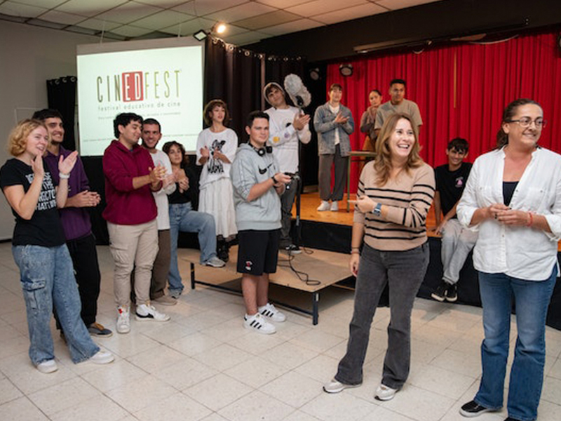 Fuerteventura bate el récord de participación en Cinedfest con aproximadamente 400 estudiantes.