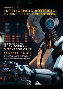ponencia de inteligencia artificial en cine series y videojuegos